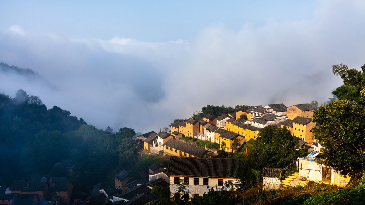 阳产晨光 - 色彩, 风光, 建筑 - 品烟 - 图虫摄影网