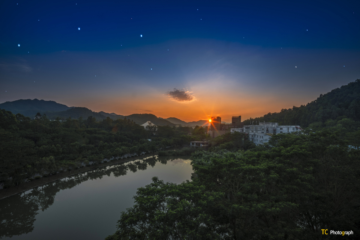 落日北师 - 北师珠, 珠海, 落日, 尼康, 风景 - 林天昊 - 图虫摄影网