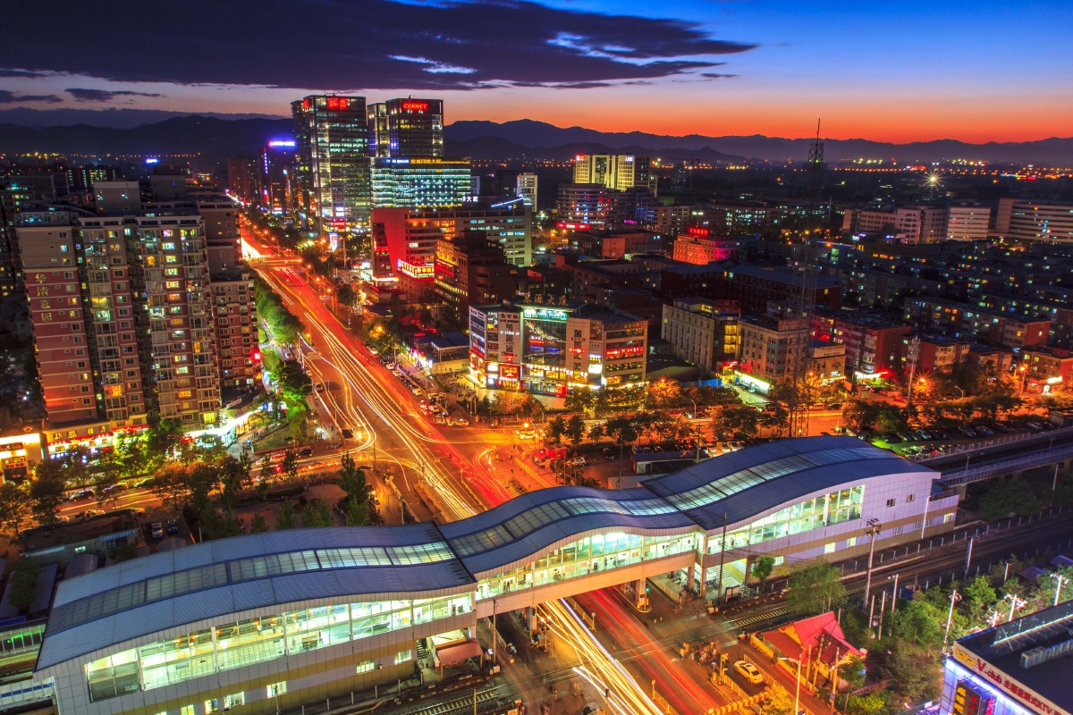 城市, 夜景, 色彩, 长曝光, 佳能, 广角, 北京 - 老禹不老 - 图虫摄影网
