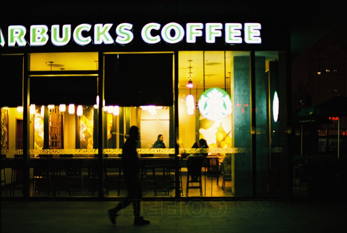 胶片, FE2, 夜景, 福州 - 下雨天不能画画