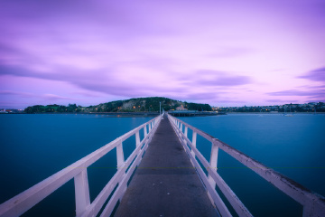 Okahu Bridge, Auckland.