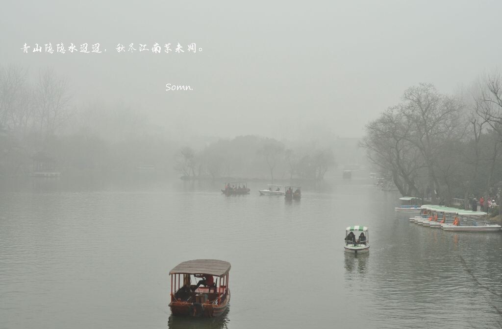 【丝丝细雨·瘦西湖 瘦西湖 扬州 情深深雨蒙蒙 圆元元