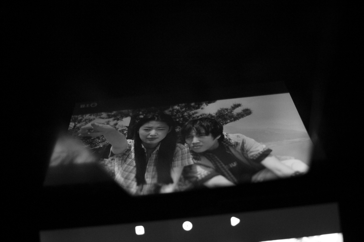 我的野蛮女友 - 我的野蛮女友, 黑白, 人像, 佳能