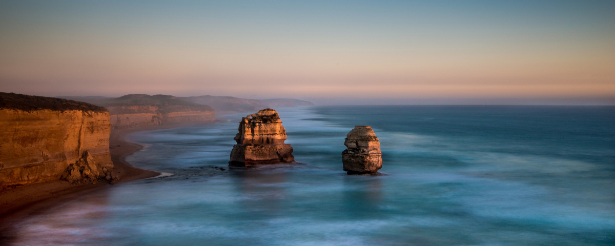 十二使徒岩 - 风光, 色彩, 长曝光, 尼康, 澳大利亚, 日出 - 羞羞的松饼 - 图虫摄影网