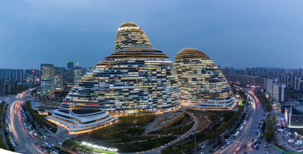 望京SOHO - 建筑, 城市, 色彩, 佳能, 北京 - 无界 - 图虫摄影网