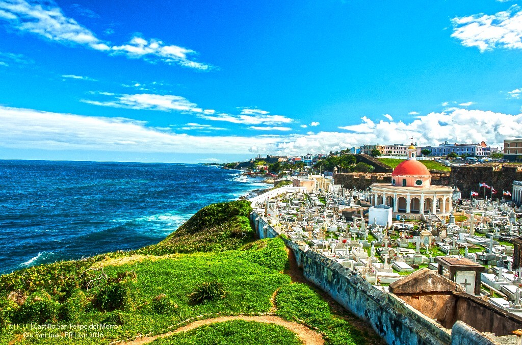 an Felipe del Morro, Old San Juan, PR - 色彩, 风