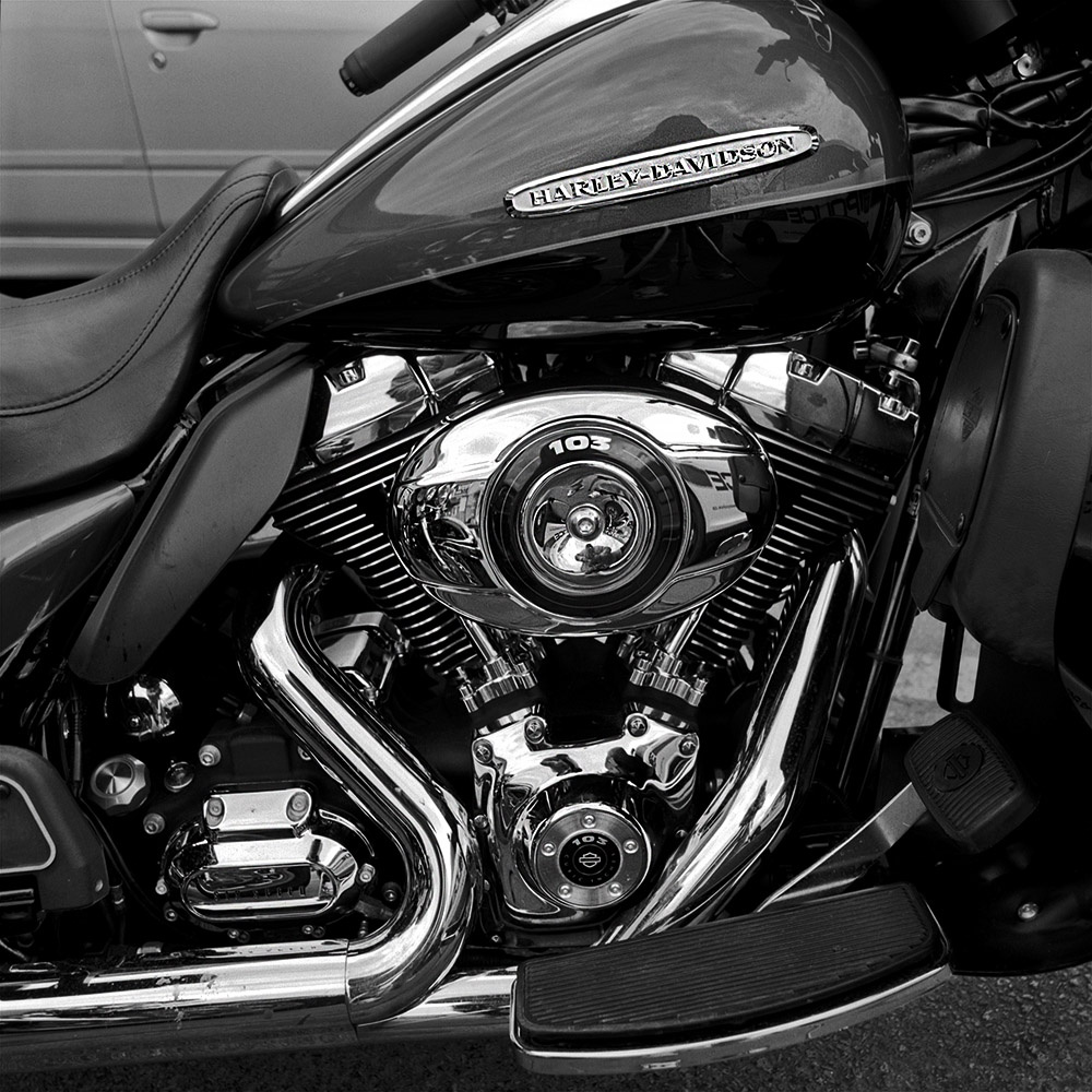 哈雷摩托发动机