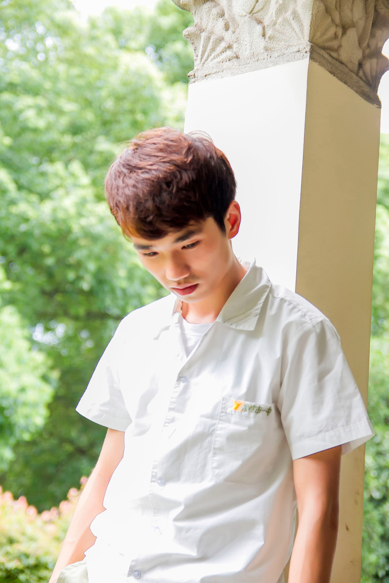 常德市一中校服。 - 人像, 色彩, 常德, 校服, 小清