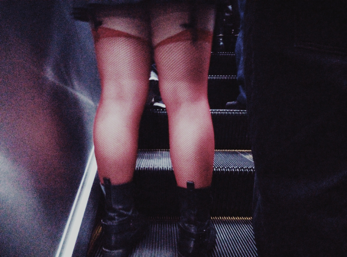 欲望地铁 - 纪实, 人文, 黑白, 抓拍, 手机, 胶片 - 