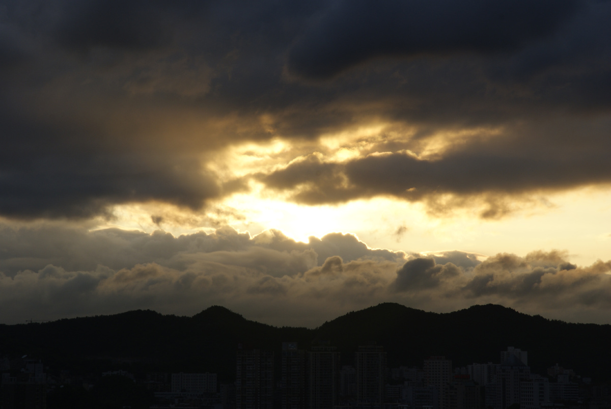 My sky - 光影, 夕阳, 逆光, 贵阳, sonya200 - hhu