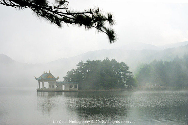 庐山 如琴湖