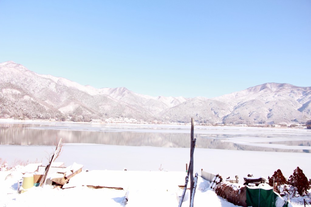 河口湖 富士山 雪 - 旅行, 佳能, 日本 - 遥か