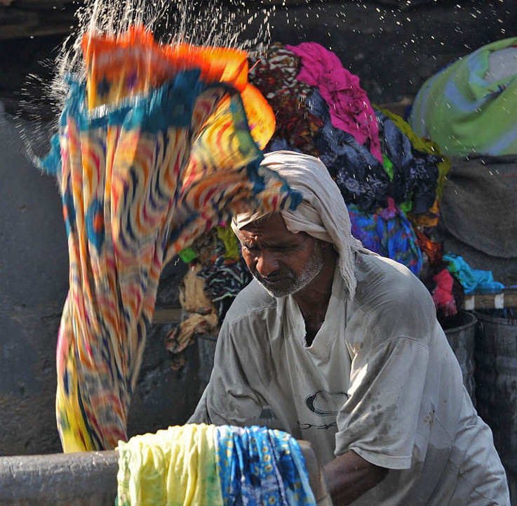 孟买的洗衣工厂 (5) - 印度, 孟买, 洗衣工厂 - 拨