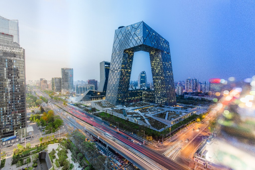 时光流逝，流光溢彩--CCTV大裤衩 - 北京, CBD, 佳能, 广角, 色彩, 后期, 建筑, 城市 - 卡丹 - 图虫摄影网