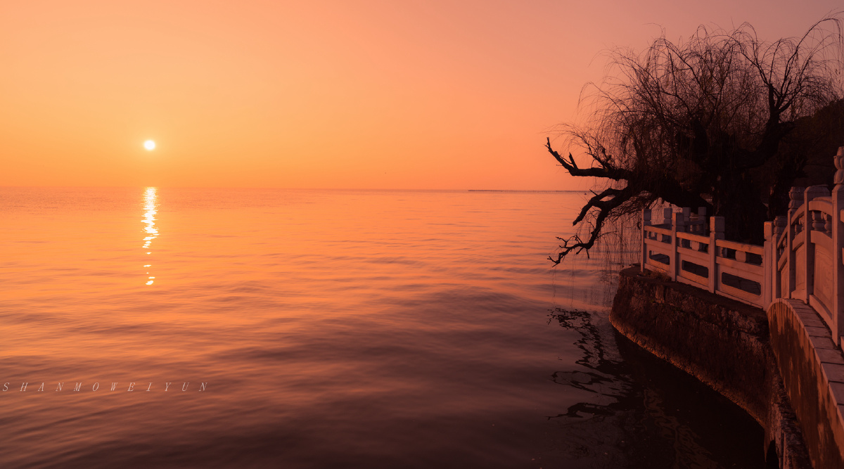 暖冬 - 云南, 风光, 色彩, 尼康 - 山抹微云