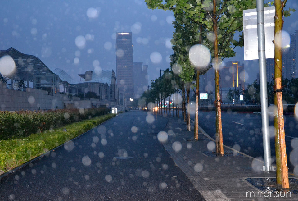 雨天 - 雨, 黄浦江边 - 我是重生