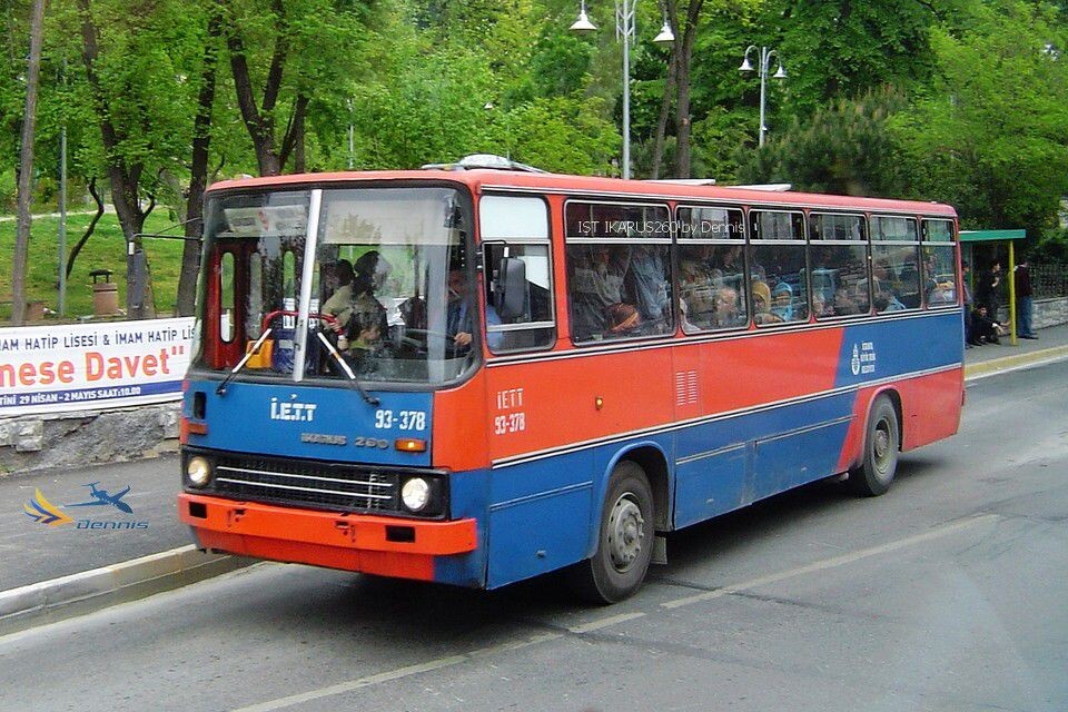tanbul bus IKARUS260 伊斯坦布尔公共汽车伊卡鲁斯260型高清图片