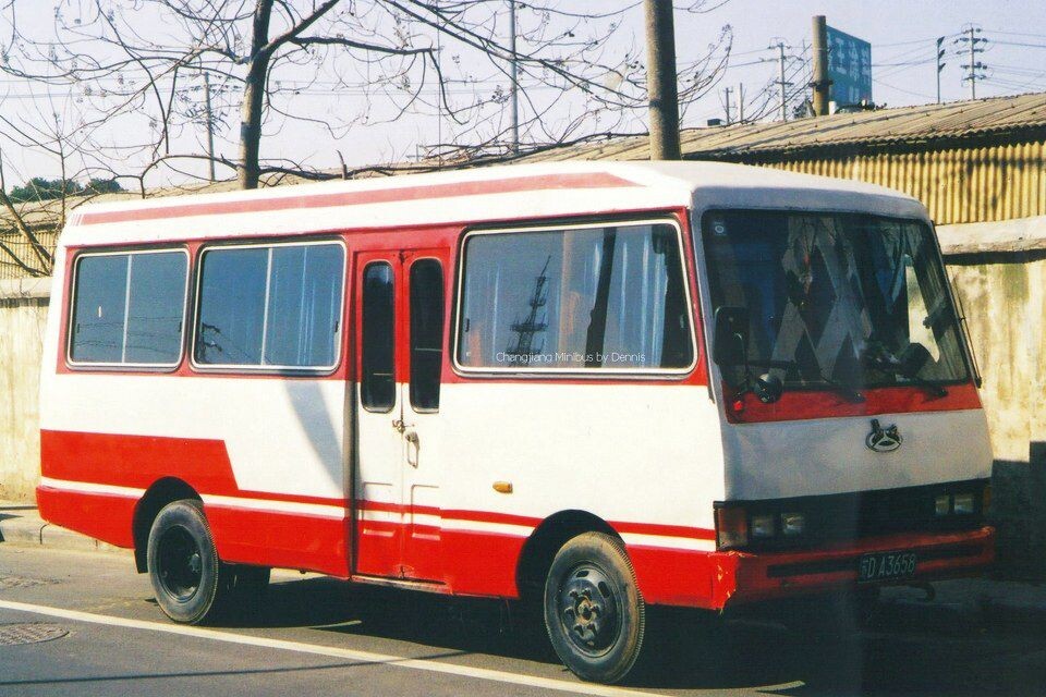 changjiang minibus 常州长江中巴车