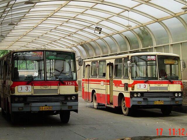 jinghua bus no.13 bk6920 北京13路车三里河总站京华b6920