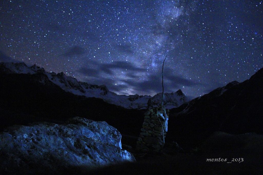 葫芦海的星空图片