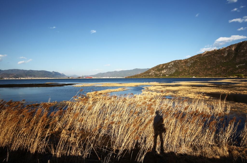 孤单的风景,我一个人来欣赏.丽江,文笔海.