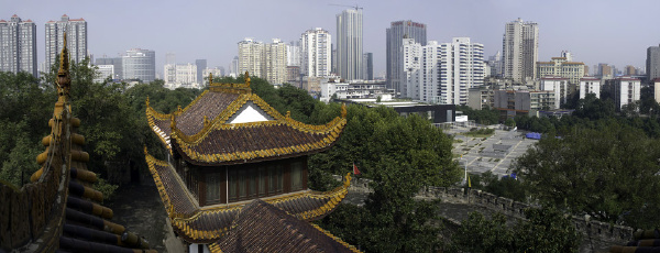 天心阁全景一