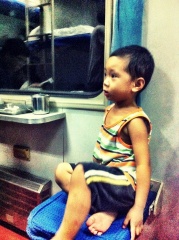 Child On The Train
