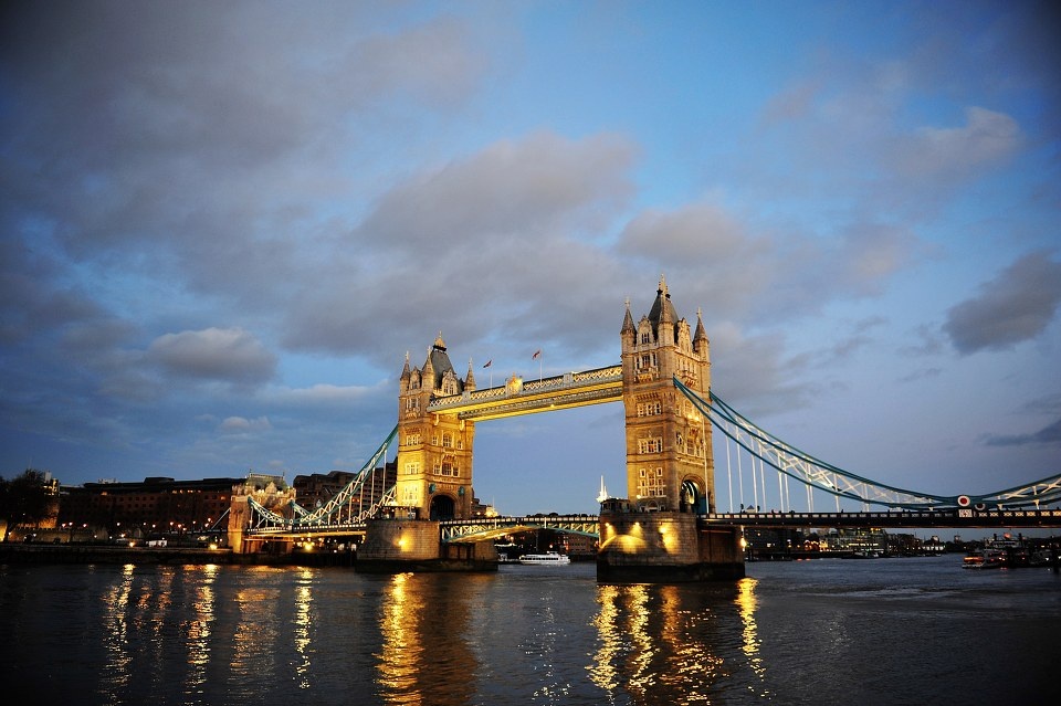 London Tower Bridge - 伦敦, london, eye, Towe