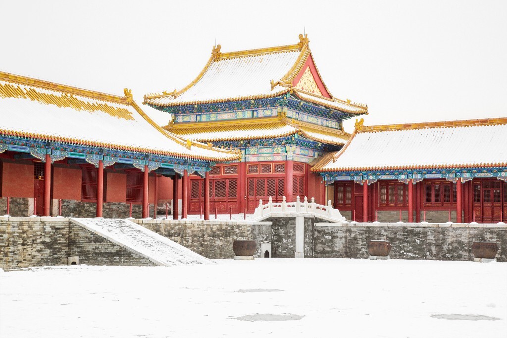 也来发一组雪中的故宫 - 风光, 北京, 佳能, 建筑