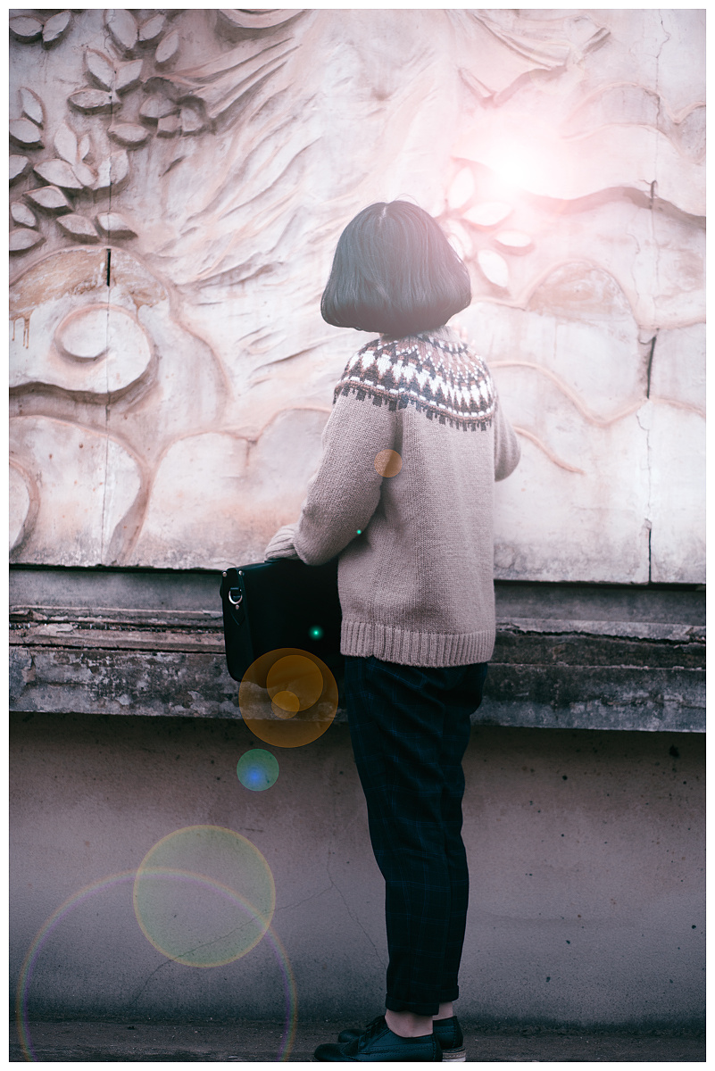 考古学家周小姐的日常 - 人像, 尼康, 她不是一个