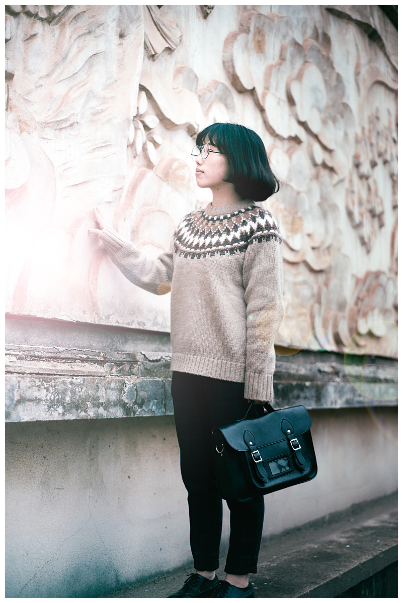 考古学家周小姐的日常 - 人像, 尼康, 她不是一个