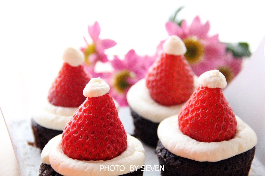 2015圣诞月 草莓小蛋糕 - 静物, 自然, 色彩, 佳能