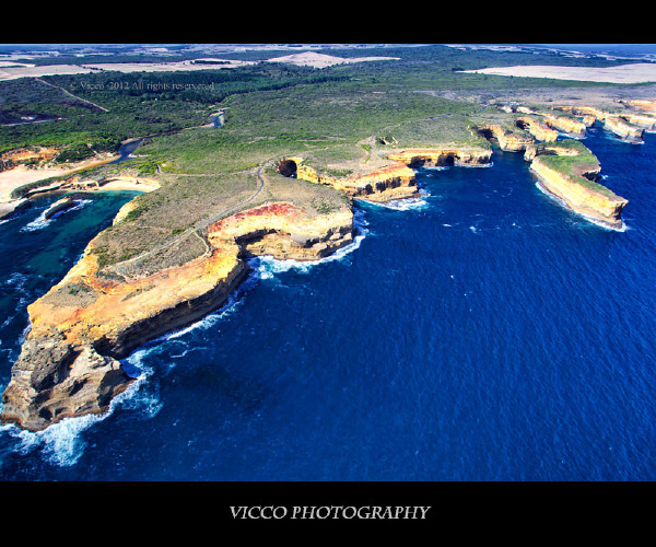 俯瞰十二门徒海岸线1