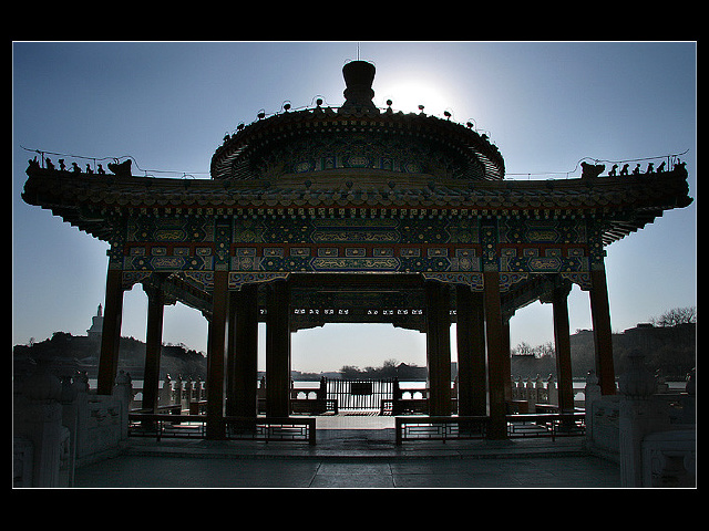 北海冬韵--龙泽亭