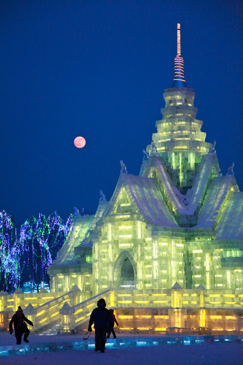 冰砌的泰国宫殿