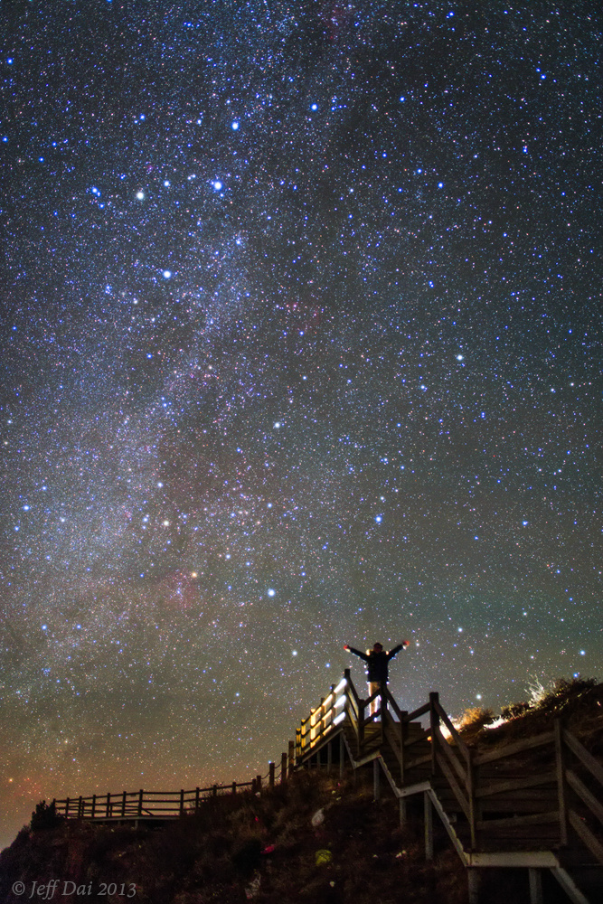 拥抱宇宙 - 星空, 银河, 云南, 大山包 - jeff的星空之旅 - 图虫摄影