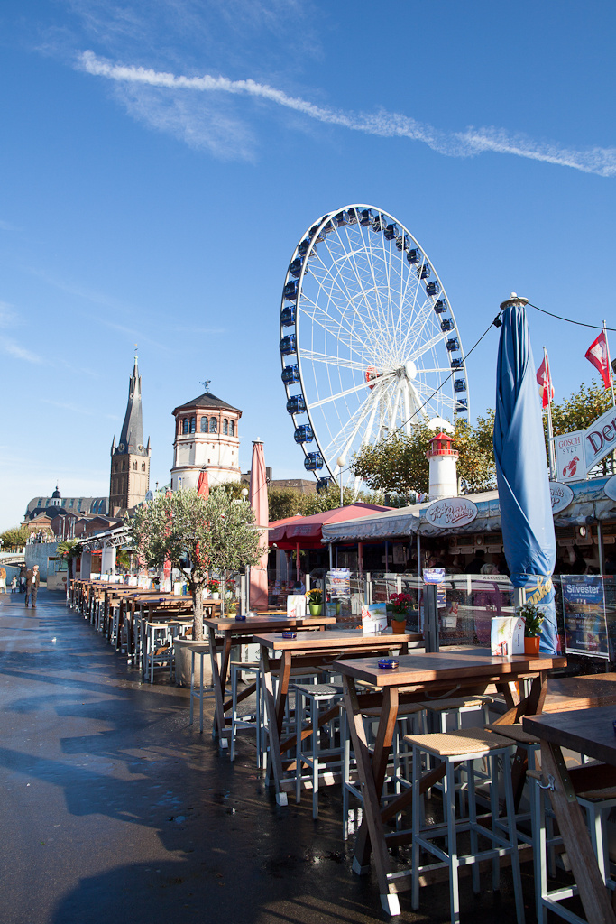 杜塞尔多夫-莱茵河畔老街 - 风光, 旅行 - 杜塞尔多夫-莱茵河畔老街