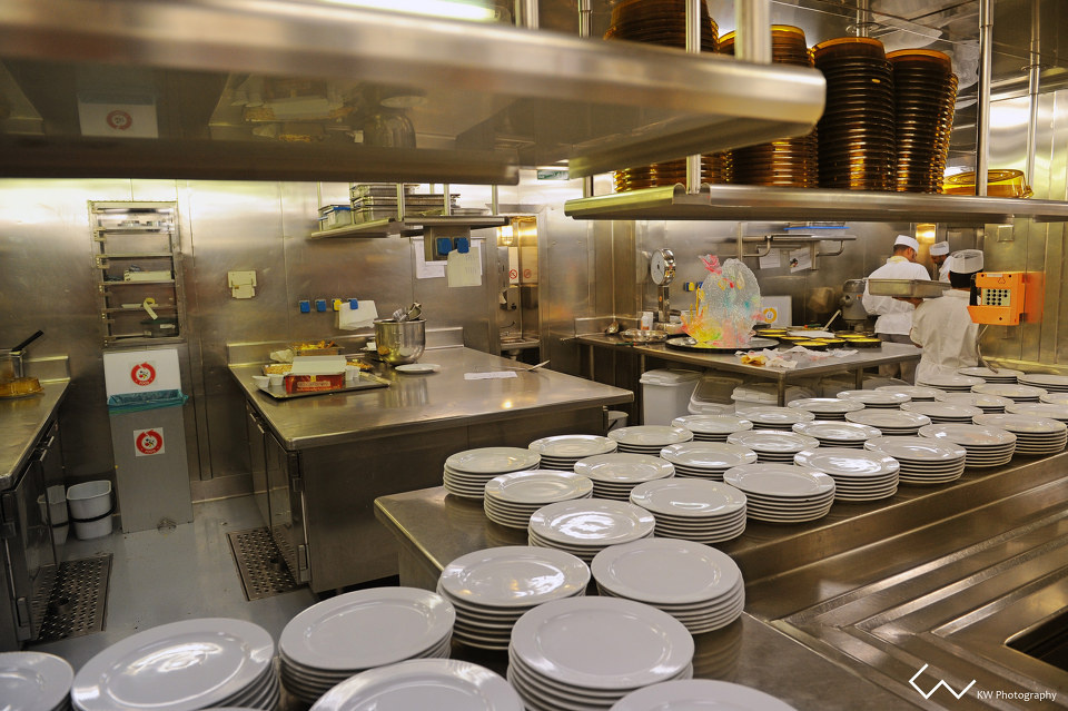 非一般的厨房 - 游轮的美食心脏 - 厨房, 美食 - 非一般的厨房 - 游轮