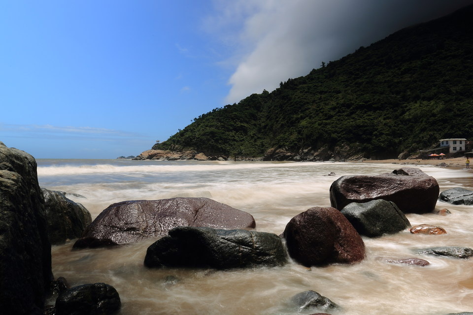 苍南海口的小沙滩 - 风光 - 苍南海口的小沙滩 - 奇行天下 - 风光摄影