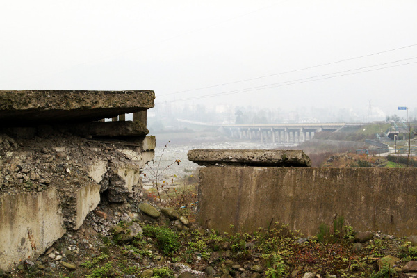500年古镇小鱼洞镇大地震遗址及复建