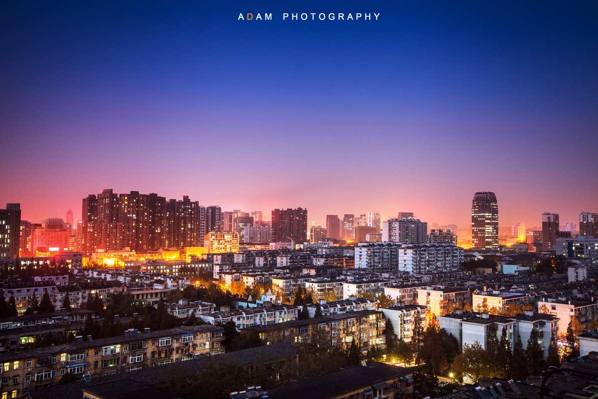 色彩, 夜景, 城市, 广角 - jayzht - 图虫摄影网