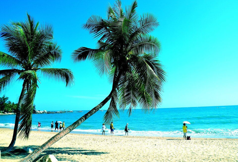 海南岛天涯海角图片_海南海角图片