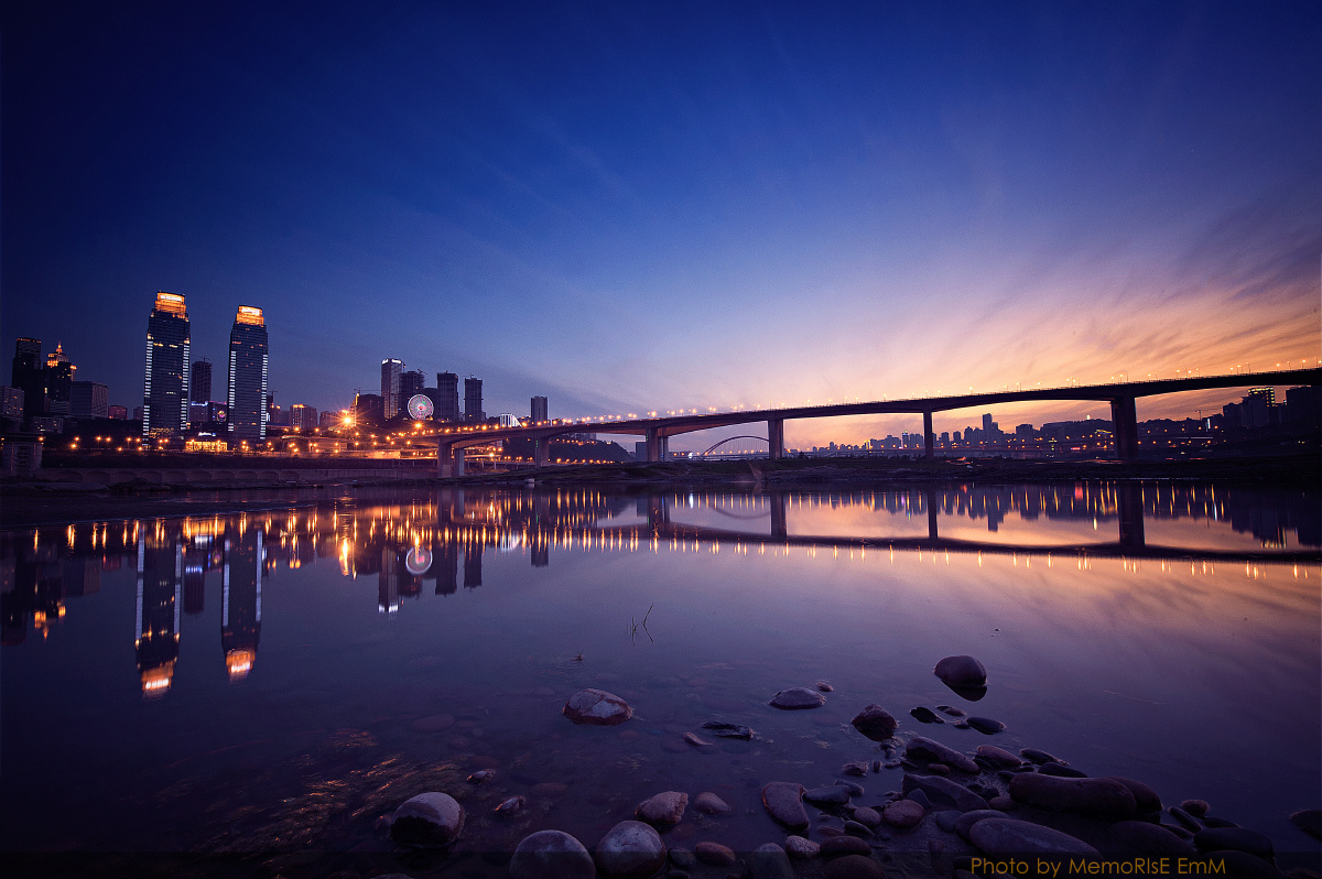 石板坡长江大桥 - 重庆, 长江大桥, 长江 - 烟草风油精 - 图虫摄影网