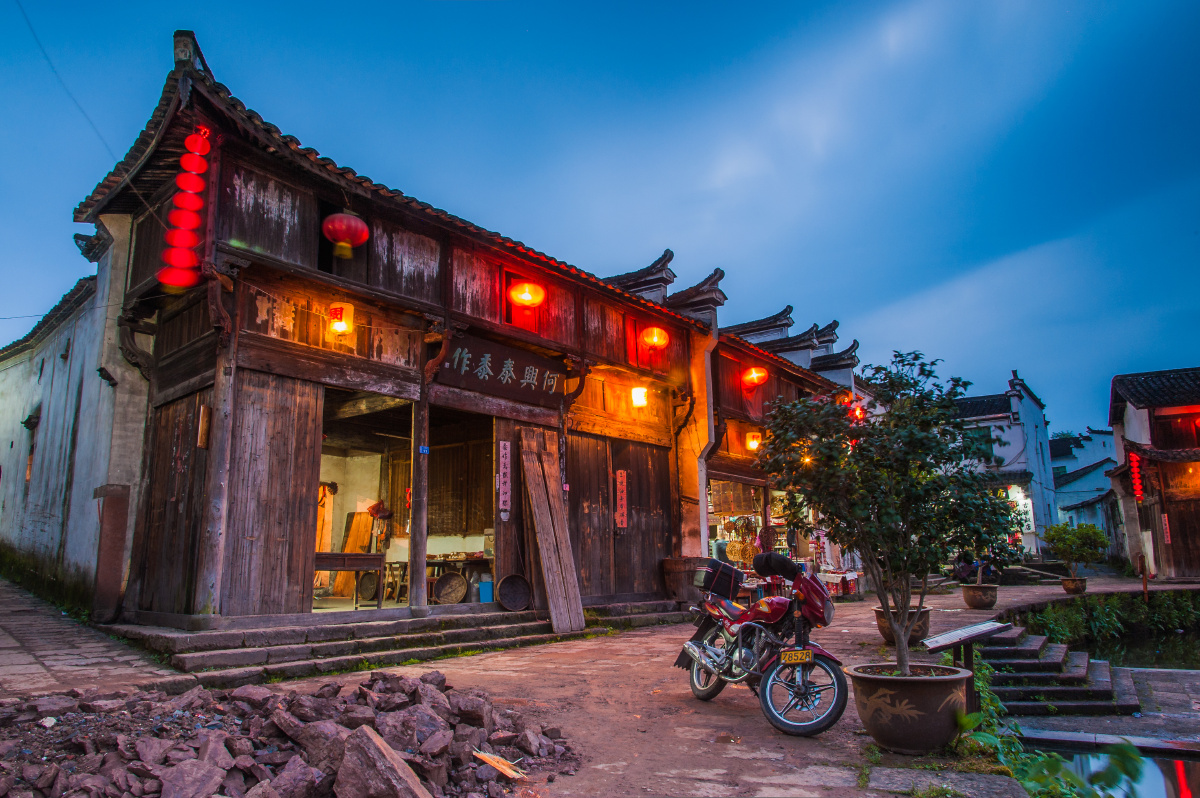诸葛八卦村 - 古镇, 兰溪, 诸葛八卦村, 旅游, 浙江, 金华 - 诸葛八卦