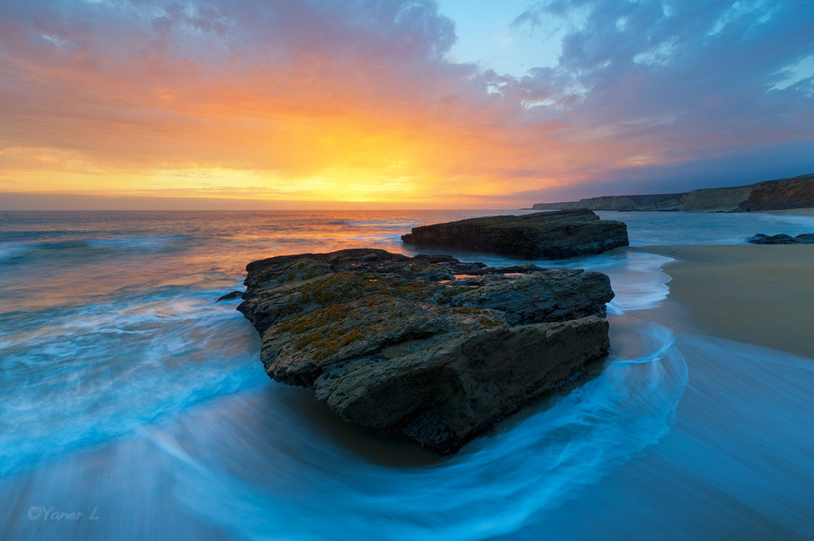 大海礁石 - 天空, 海, 大海, 日落, 岩石, 加州, 美国, 旧金山, 色彩,