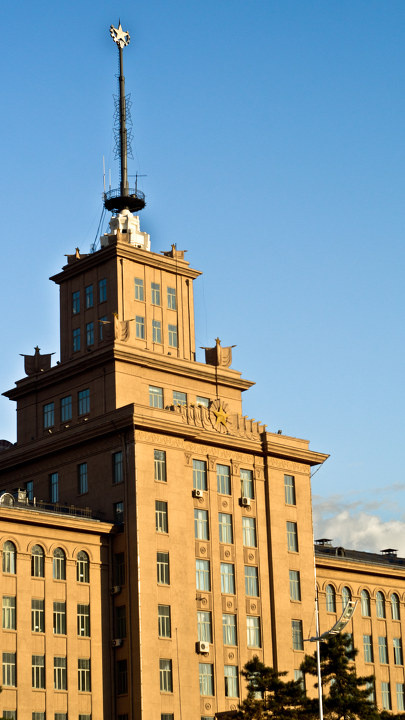 咔啪投稿哈工大主楼