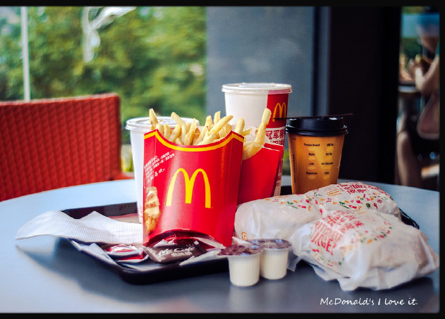 麦当劳晚餐