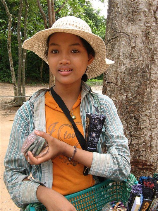 柬埔寨女孩