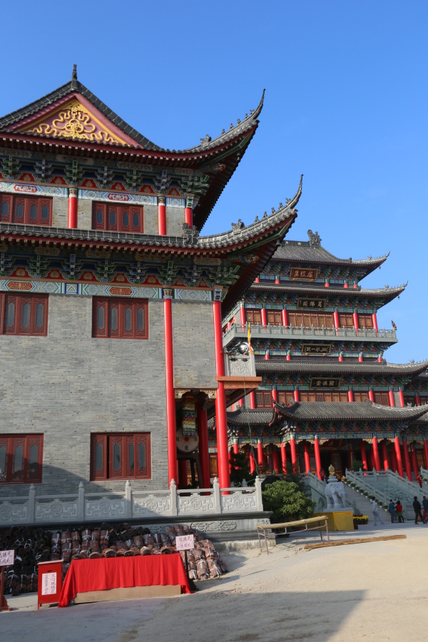 扩建中水仙古寺