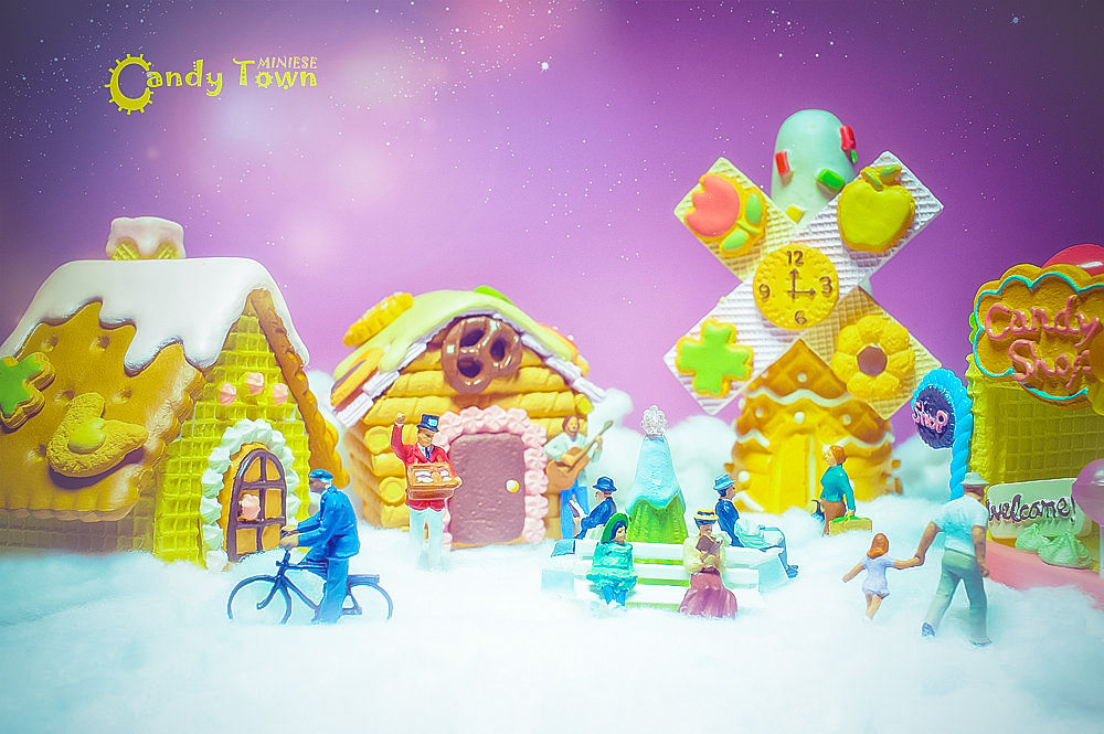 miniese系列之——饼干糖果镇